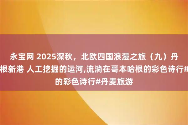 永宝网 2025深秋，北欧四国浪漫之旅（九）丹麦哥本哈根新港 人工挖掘的运河,流淌在哥本哈根的彩色诗行#丹麦旅游