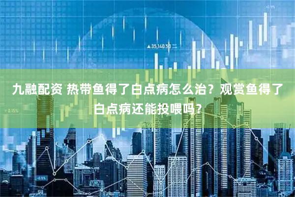 九融配资 热带鱼得了白点病怎么治？观赏鱼得了白点病还能投喂吗？